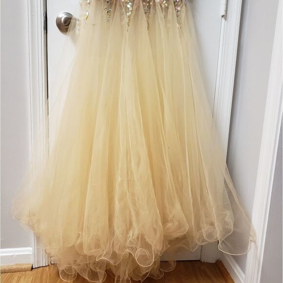 Rhinestone Sweetheart Mermaid Prom Dress 4 - Picture 3 of 13